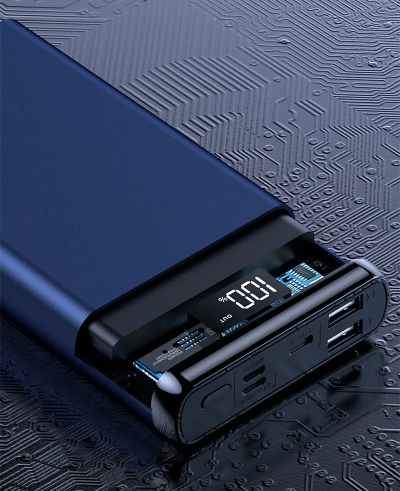 power bank 30000mah Power Bank 99000mAh Fast Charging Power Bank Portable Battery Charger Power Bank For iPhone 12Pro Xiaomi Huawei powerbanks