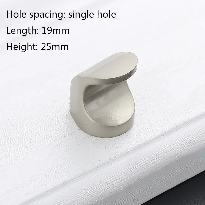 D Single hole Европейская кухонная мебель, ящик для шкафа, современная ручка, американский шкафчик с одним отверстием, обувной шкаф, винный шкаф, модная ручка - Цвет: D Single hole