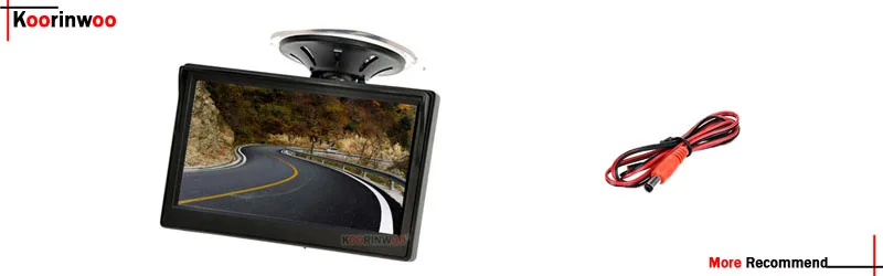 Koorinwoo CCD HD переключение 8 инфракрасных огней автомобиля камера заднего вида/Фронтальная форма камеры/боковая камера Резервное копирование парктроник видео