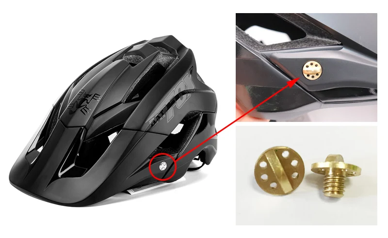 BATFOX Bicycle Helmet Ultralight Cycling Helmet Road Mountain MTB Helmet Casco Ciclismo Integrally-molded Bike Helmet 56-62 cm