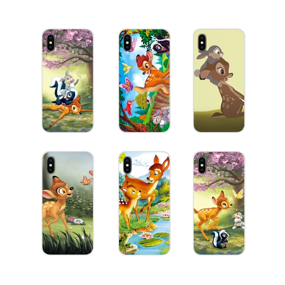 Для Huawei G7 G8 P8 P9 P10 P20 P30 Lite Mini Pro P Smart Plus 2017 2018 2019 Bambi Bunny Аксессуары чехлы для телефонов