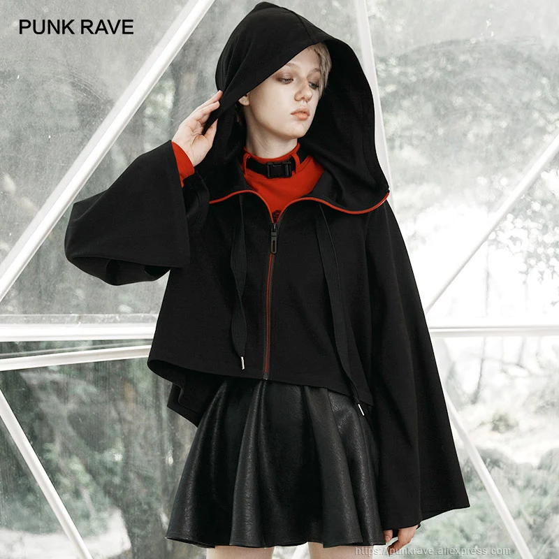 Панк RAVE девушки хип-хоп зима теплый стоячий воротник камуфляж куртки красивый женщин Куртка бомбер