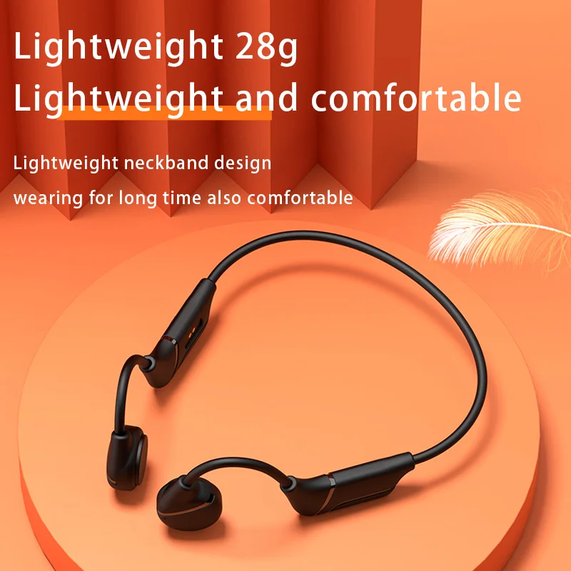 Aikswe-fone de Ouvido Bluetooth sem Fio Esportivo à Prova Livres com Microfone para Corrida Ósseo D'água Estéreo Mãos Ciclismo - Image 4