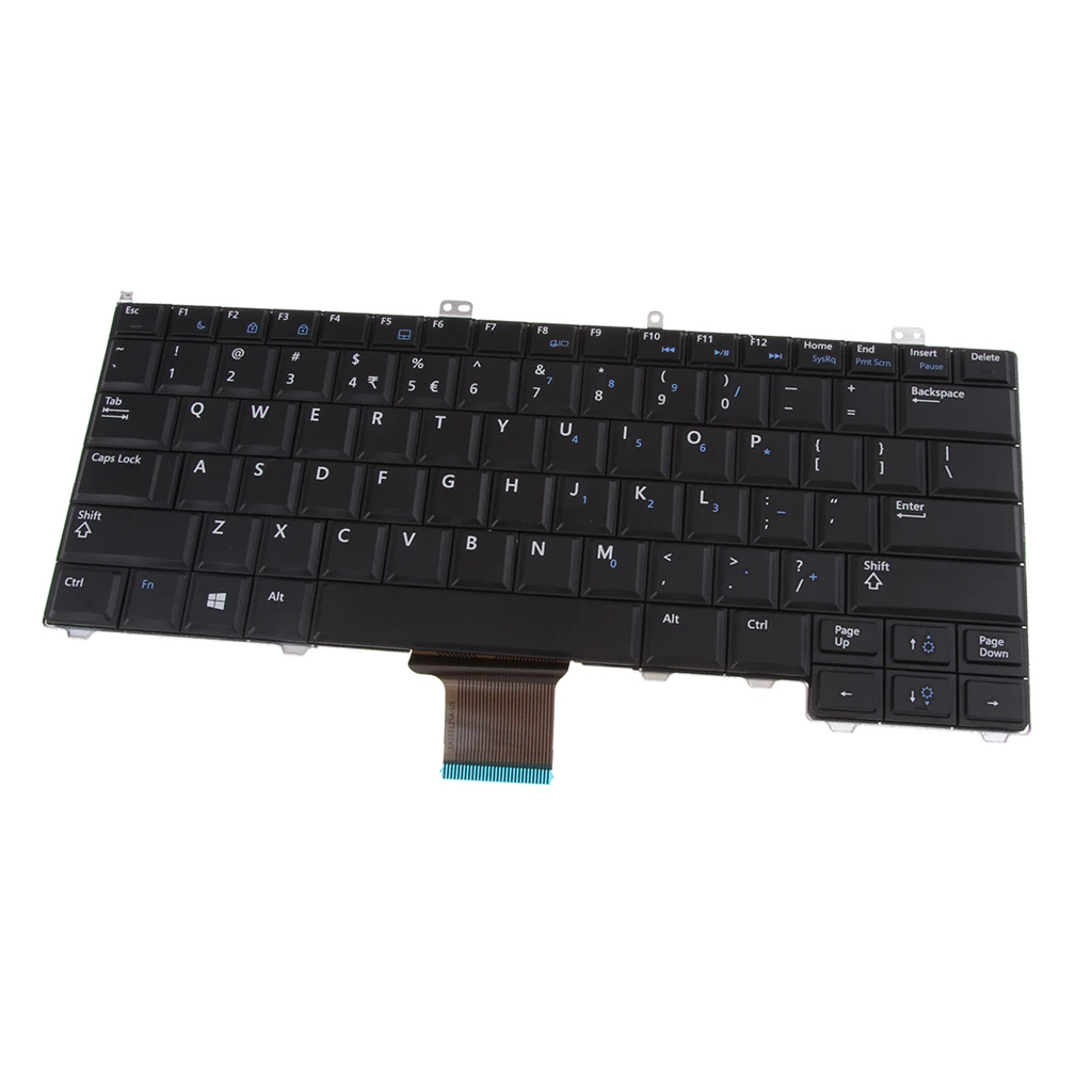 Американская английская раскладка для замены Keyobard для Dell Latitude 12 7000 E7240 E7440 E7420 клавиатура с NumpadEnter новейшее поступление