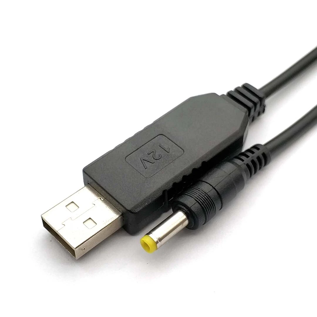 USB power Boost Line DC 5 В к DC 9 В/12 В Удлинительный модуль адаптер и конвертер USB для геймпада кабель 1,7x4,0 мм штекер