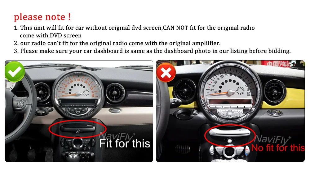 Excellent NaviFly 8" Android Car DVD Player radio audio for BMW Mini Cooper After 2006-2013 AutoRadio gps navigation WIFI BT RDS 3