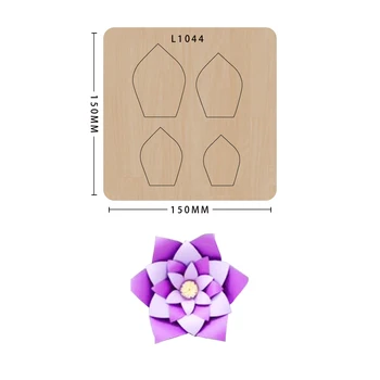 

SMVAUON 2020 New Design Scrapbook Cut Flower Wood Mould Die Cut Making Decor Supplies Dies Template