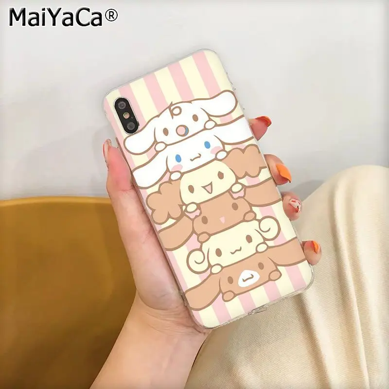 A4 MaiYaCa милый мультфильм cinnamoroll Coque Shell чехол для телефона Apple iphone 11 pro 8 7 66S Plus X XS MAX 5s SE XR чехол для мобильных телефонов - Цвет: A4