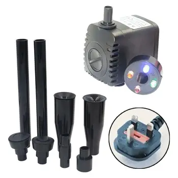 

Aquarium Water Submersible Pump Garden Silent Energy-saving Fish Tank Filtration Q6PE