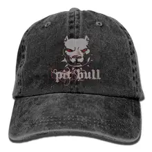 Крутая джинсовая кепка Pitbull, регулируемые женские отличные бейсболки