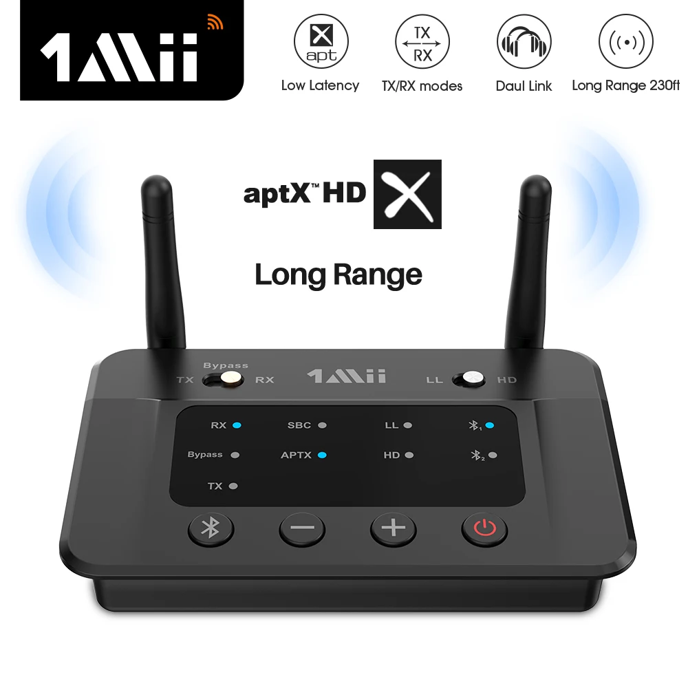 1Mii B03 Bluetooth Audio Receiver Transmitter aptX