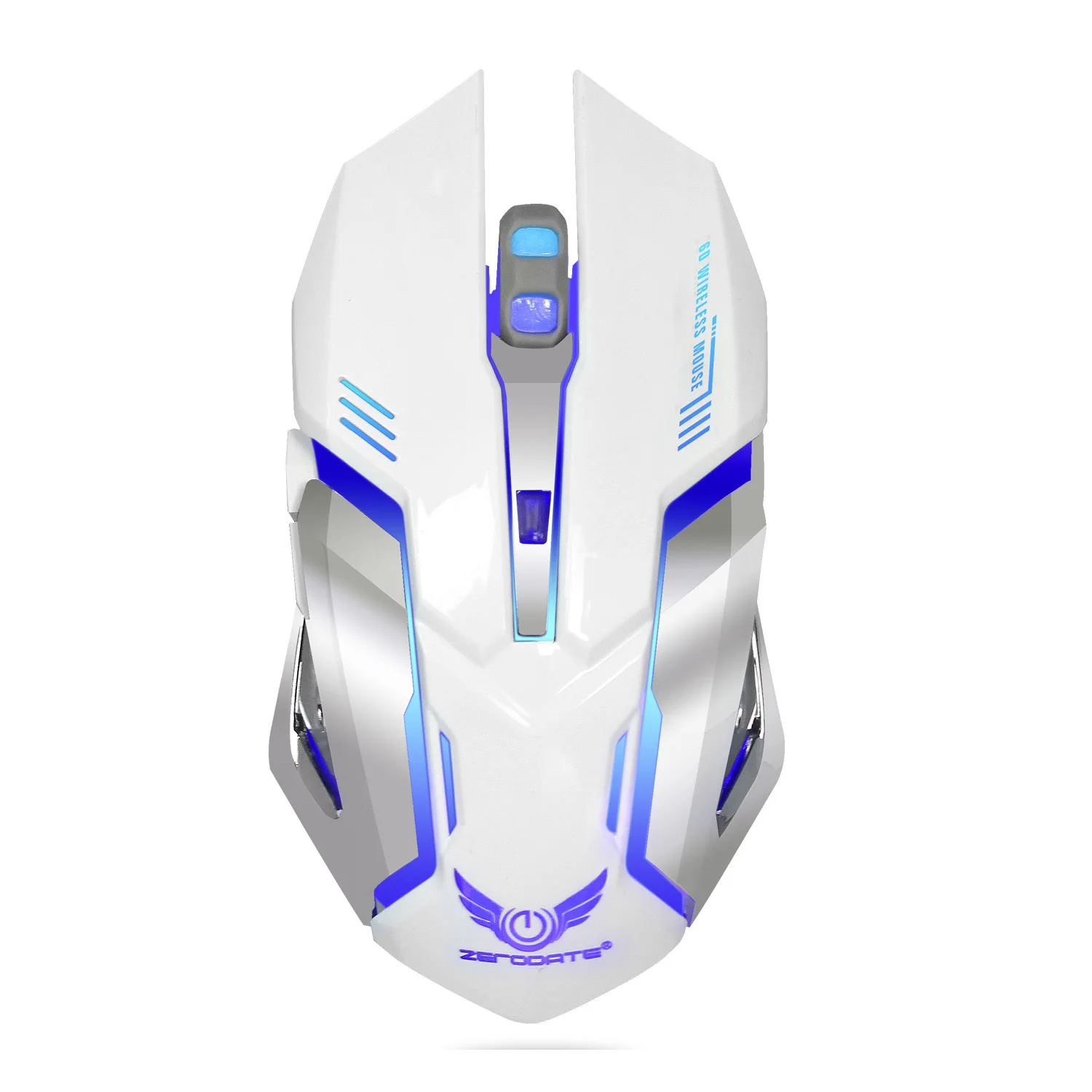 Colorful Luminous Game Mouse 2.4G Rechargeable Wireless Mouse with Built-in 600mA 