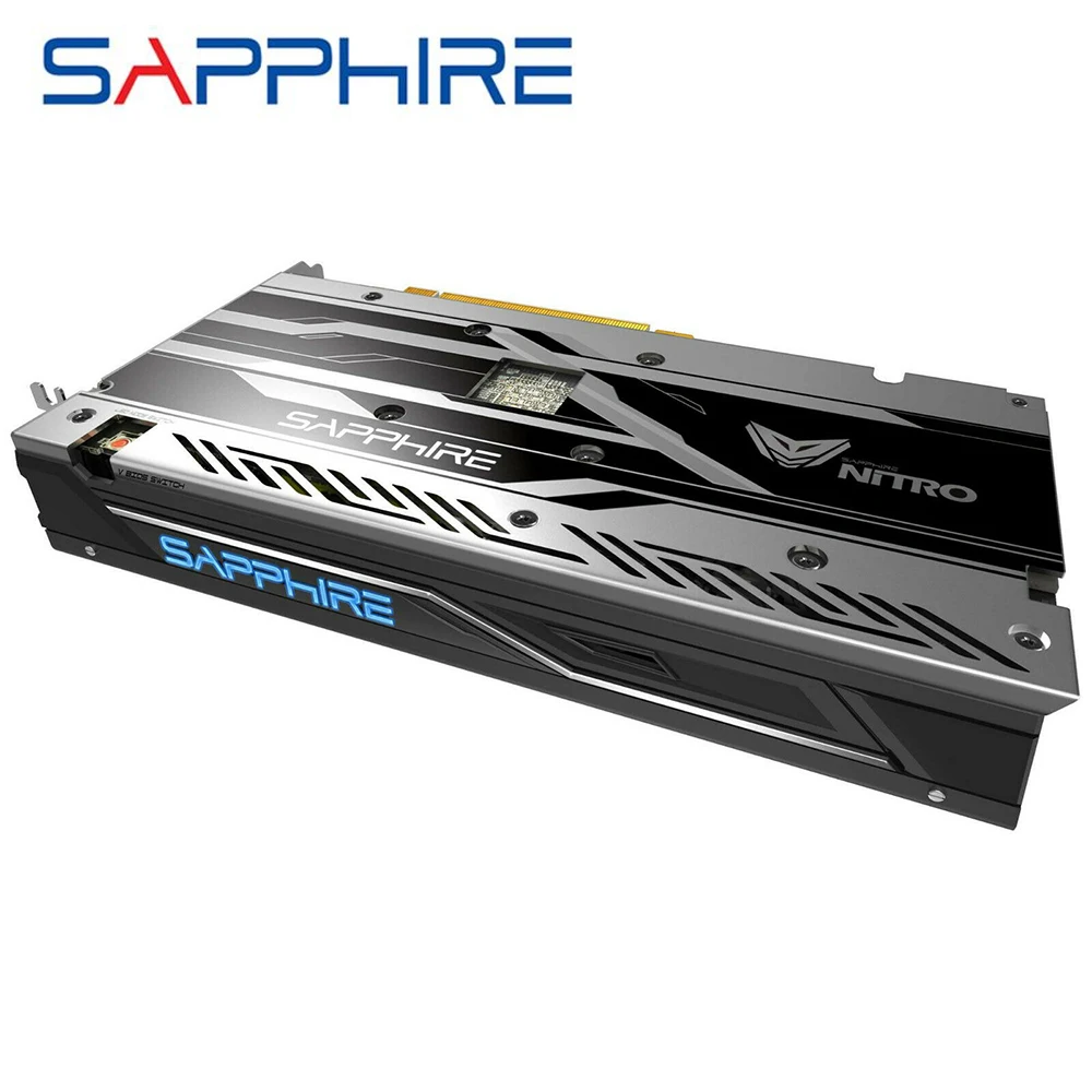 SAPPHIRE AMD Radeon Graphics Card RX 480 4GB GDDR5 Gaming PC Video Card GPU 256bit PCI Express 3.0