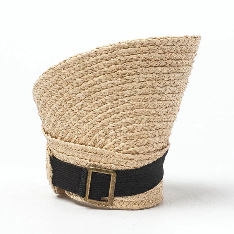 Модная летняя ручная работа Raffia без леди Праздничная солнцезащитная Кепка Женская пляжная бейсболка для отдыха