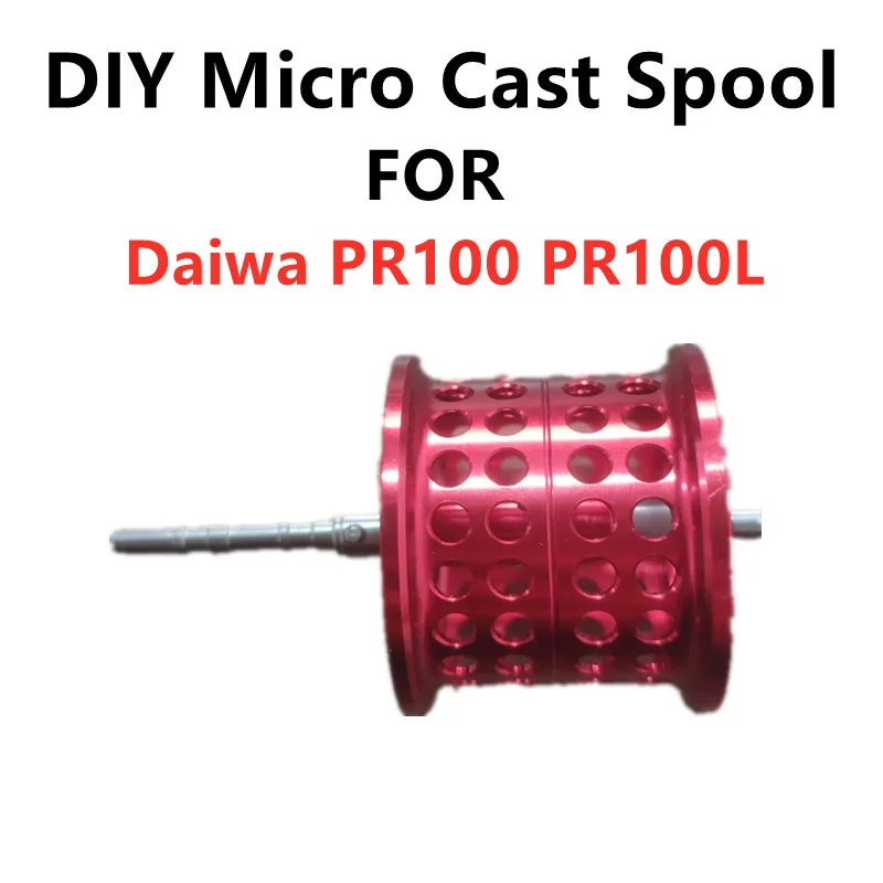 Diy Bfs About 12 6g Micro Cast Shallow Spool For Daiwa Pr100 Pr100l Fishing Reel Spool Fishing Reels Aliexpress