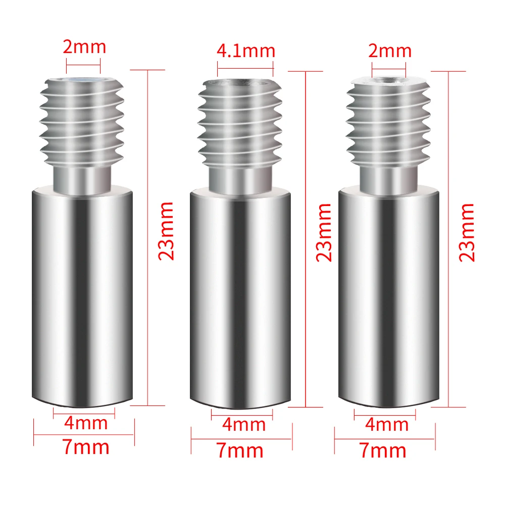 KINGROON V6 двойной Hotend J head Throats Heat Sink для 1 75 3 0 мм 4 филамента обновление 2 в out Throat 3D Printer