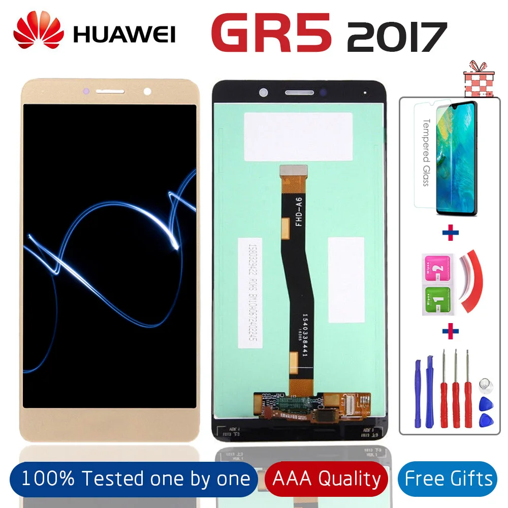 

5.5'' LCD for Huawei Honor 6X LCD GR5 2017 Display Touch Screen Digitizer BLN L24 AL10 L21 L22 For Huawei Honor6X LCD