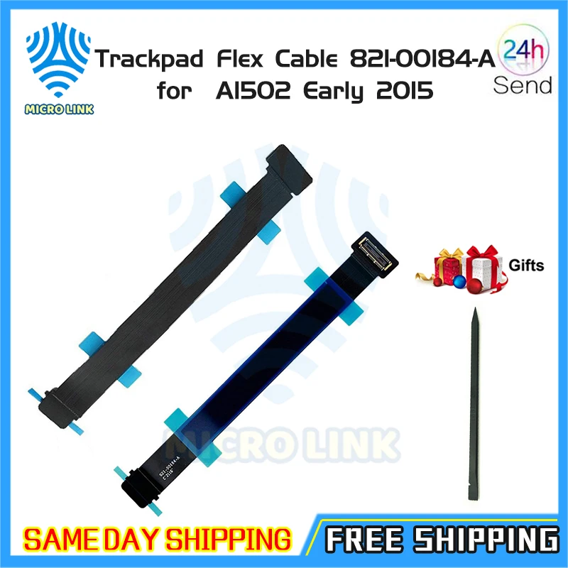 Brand New A1502 Touchpad Flex Cable 821-00184-A for Macbook Pro Retina 13&quot Trackpad Replacement Early 2015 EMC 2835 | Компьютеры и