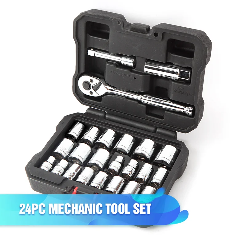 W003000AE WORKPRO 123 шт. набор инструментов для ремонта автомобиля механические Наборы инструментов отвертки трещотка гаечный ключ гаечные ключи розетки - Цвет: W003000AE