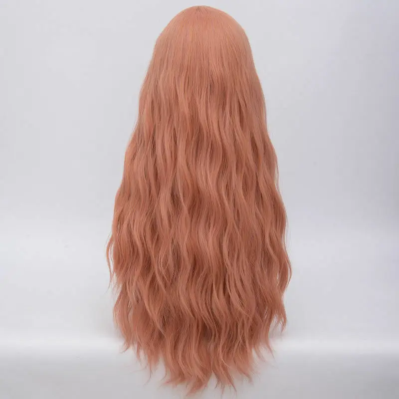 Косплей микс 78 см Косплей Лолита термостойкий пушистый длинный кудрявый Хэллоуин синтетический парик+ Кепка