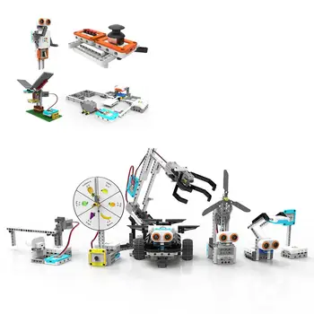 

590Pcs Scratch Programming Building Block Robot Car Educational Steam High Tech Toy Gift for Arduino328