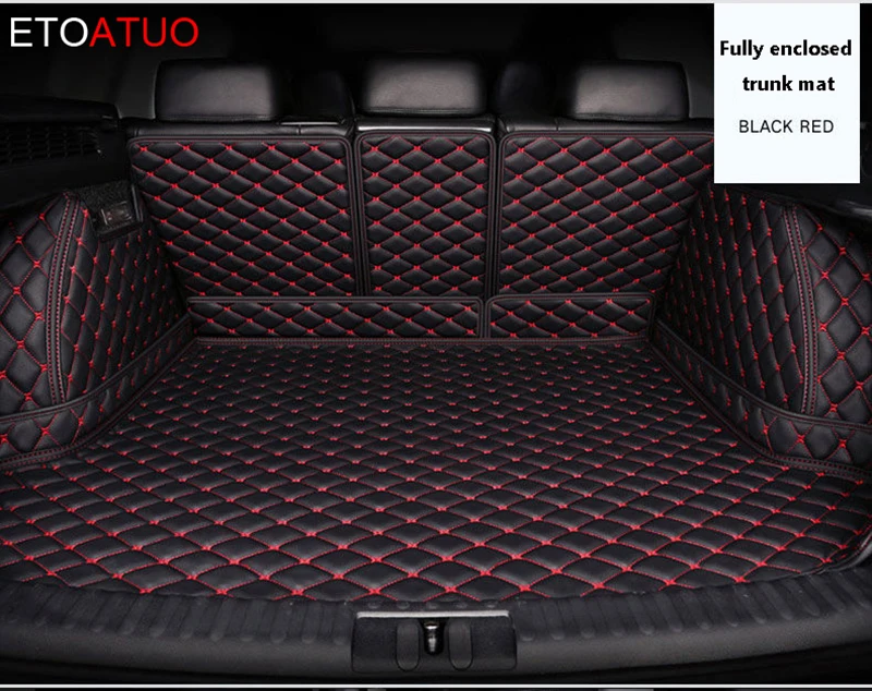 Custom fit Hight side Car trunk mats cargo Liner for Land Rover Range