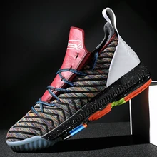 Мужская баскетбольная обувь Lebron 16, высокие баскетбольные кроссовки, обувь James, спортивные кроссовки Zapatillas Baloncesto Jordan, обувь