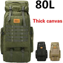 80L супер вместительный холщовый рюкзак, мужские дорожные сумки, сумка для багажа, сумка для путешествий, спортивная сумка, женская сумка, большая походная сумка