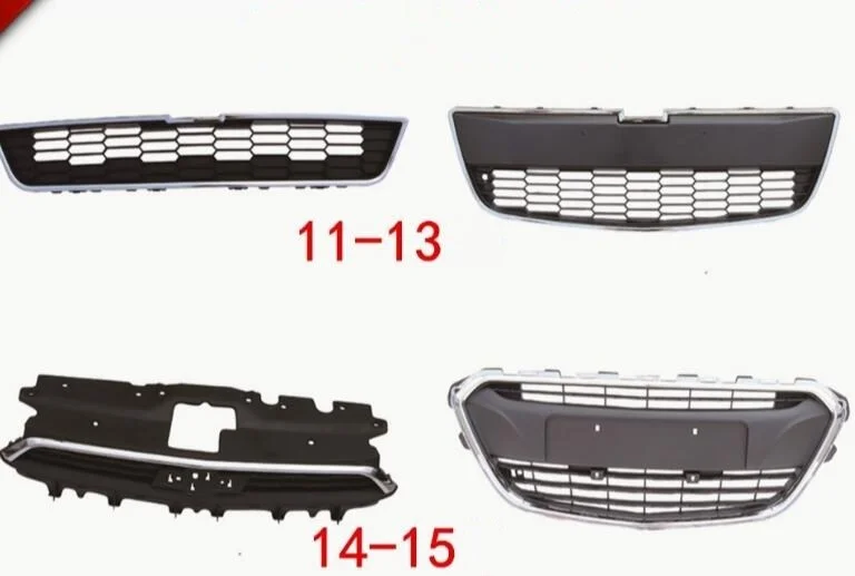 

Решетка гриля переднего бампера для Chevrolet Aveo 2011-2015