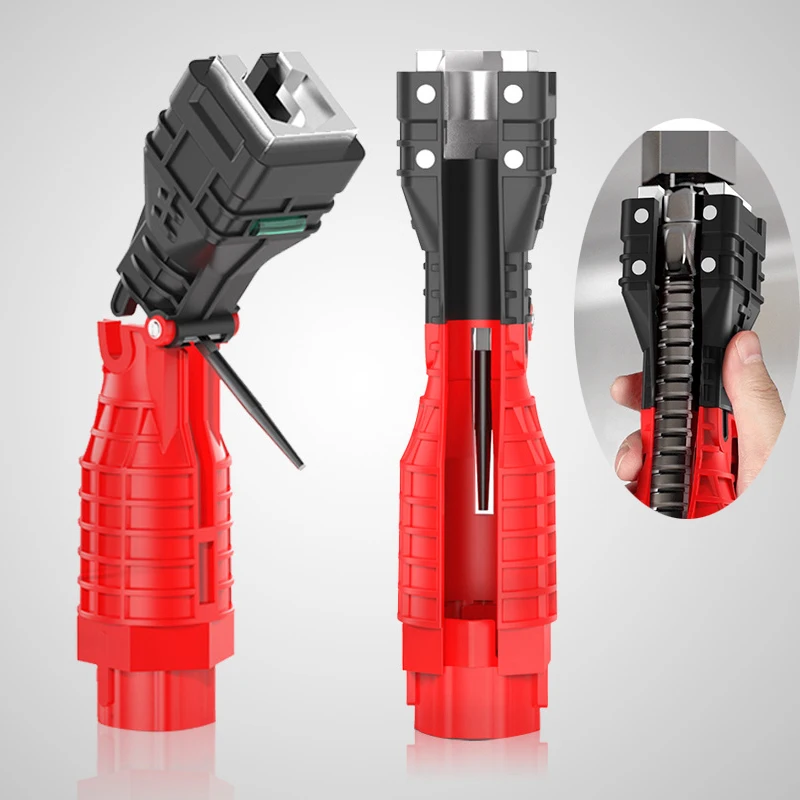 18 In 1 Wrench Spanner Hand Wrench Faucet And Sink Installing Tool
