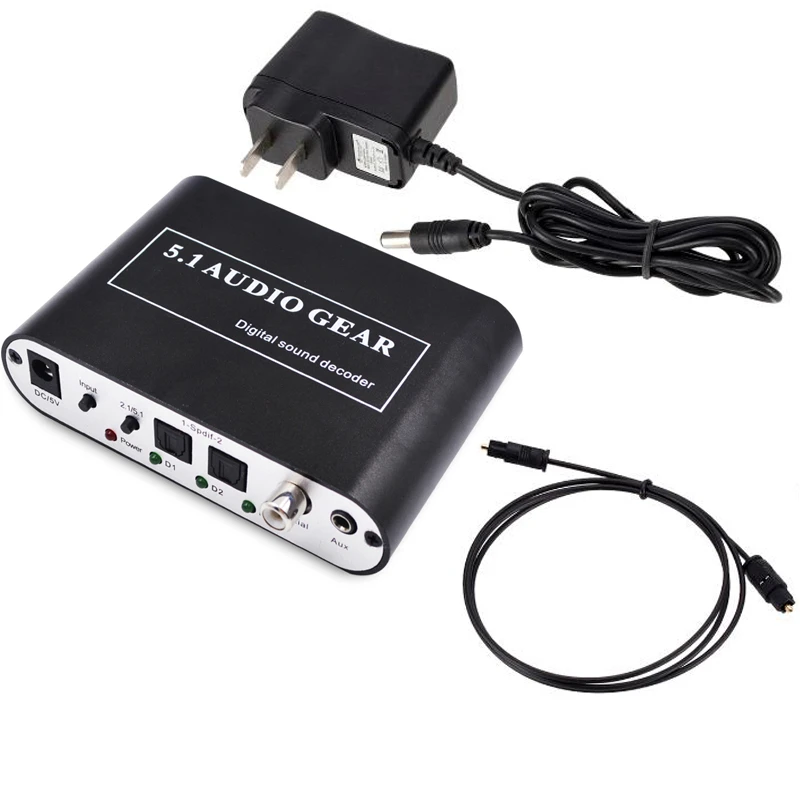 LCS PC ou ordinateur portable PS3 Box internet lecteurs Blu-ray DVD en format analogique 5.1 AC-3 directement sur votre systeme h Dolby pro logic PCM Connecter votre XBOX 360 Decodeur audio num/érique PS2 Converti les formats audio DTS
