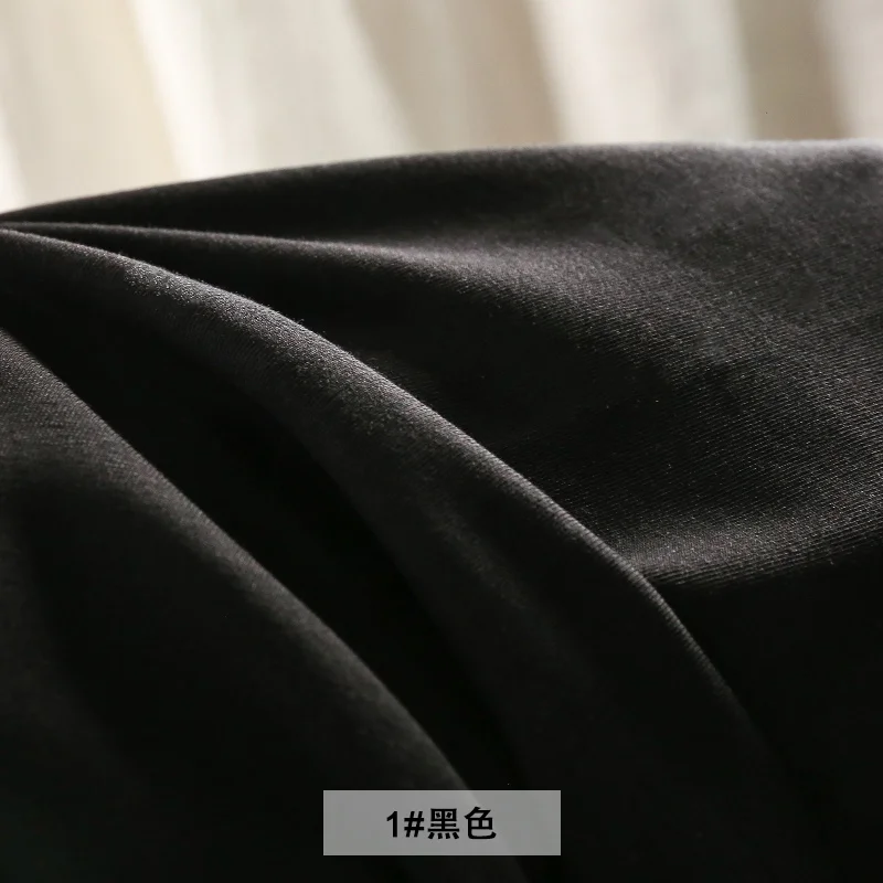 Sustainable Cotton Spandex Jersey Fabric for Women’s Dresses, Opaque Finish