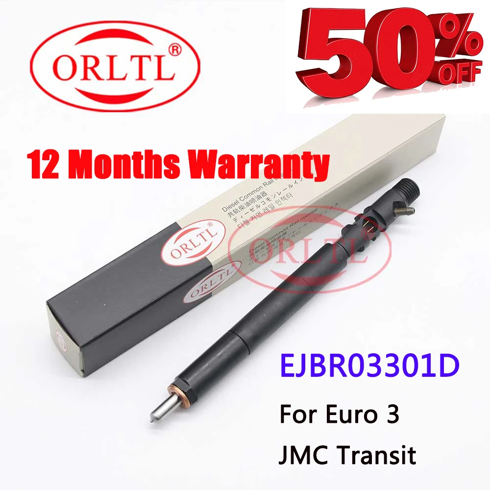 

Diesel Nozzle EJBR03301D Euro 3 Common Rail Injector ejbr03301d For JMC Transit 4JB1TCI Spare Auto Parts 3301d JX4932LQ3