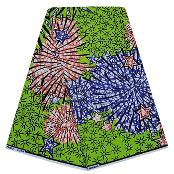 

pagne Veritable wax print guaranteed Ankara African Wax Prints Fabric Sewing Dress materials 6 yard