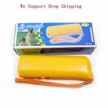 

3 in 1 Anti LED Ultrasonic Anti Bark Barking Dog Training Repeller Control Trainer Device Barking Stop Bark Dog Training Device