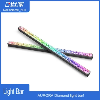 

NoEnName-Null Magnetic Computer Light Bar 5V/3PIN ARGB Motherboard AURA SYNC 12V/4Pin RGB Light Strip With Manual Control