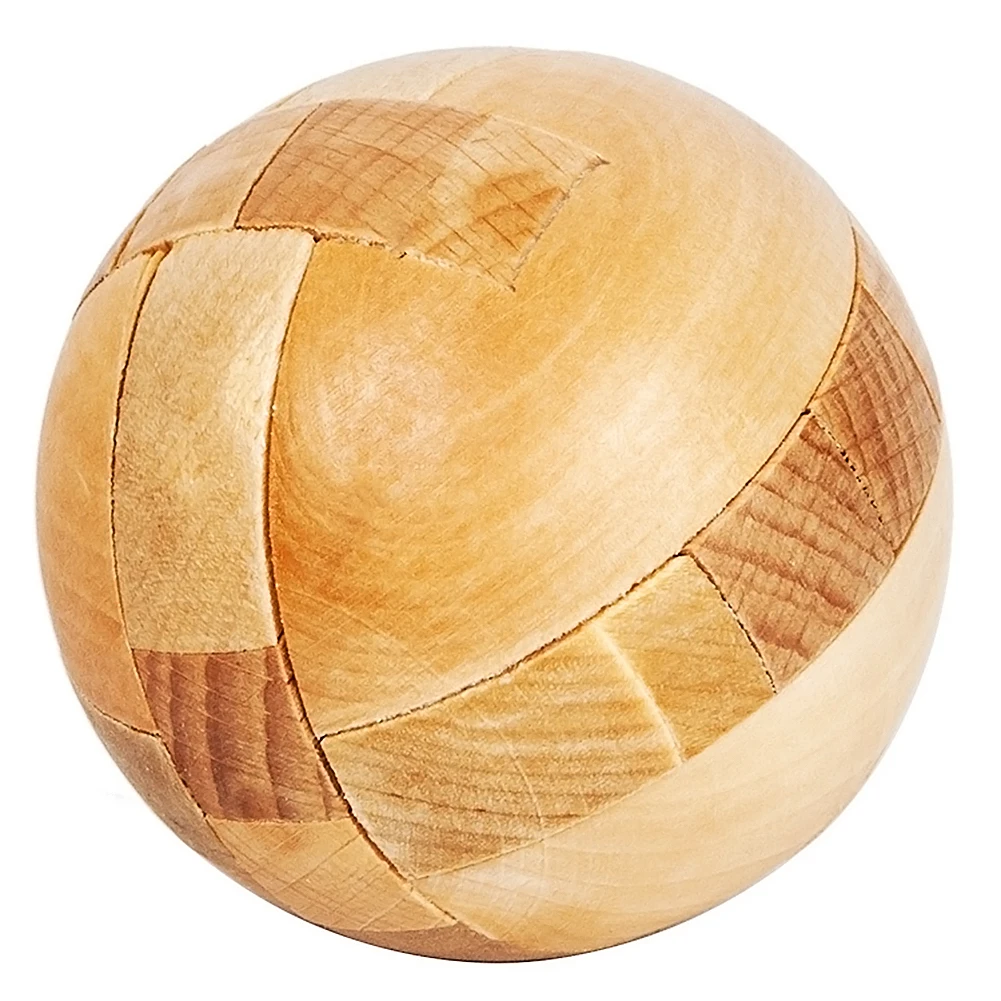 wooden puzzle ball