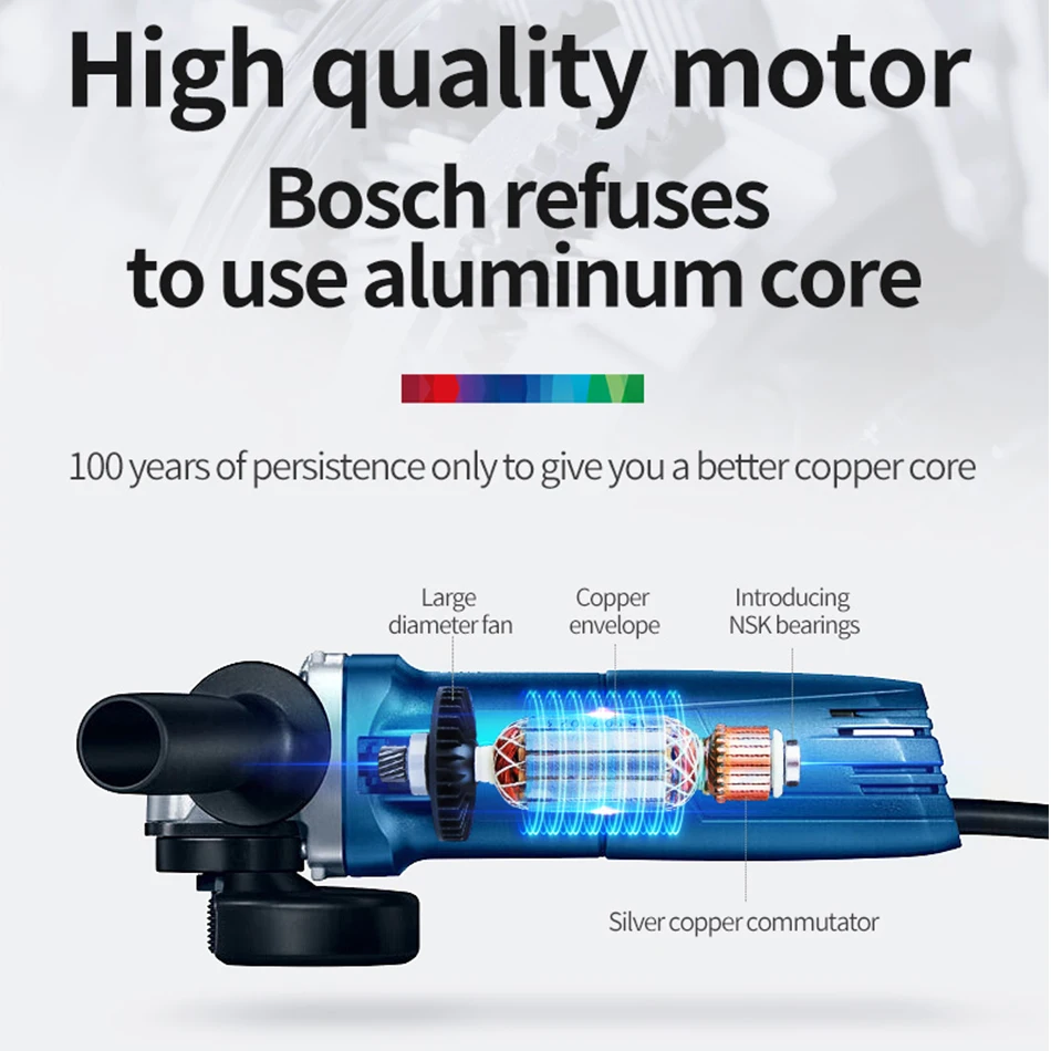 Угловая шлифовальная машина BOSCH 110000 об/мин 220 В 50 Гц|Точильные камни| |