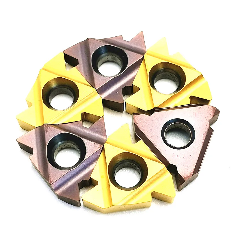 

carbide thread tools MMT 22IR AG60 VP15TF UE6020 US735 threading metal lathe tool turning insert 22IRAG60 carbide inserts