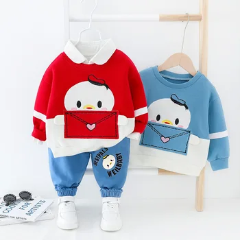 

Newborn Clothes Set For Baby Girl Clothes Spring Autumn Baby Boy Clothes Cartoon T-shirt+Pants 2Pcs Outfits Suit Infant Clothing