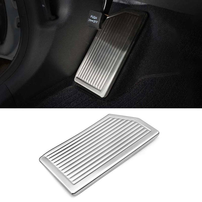 Stainless Steel Foot Rest Footrest Pedals Pad Accessories For Hyundai Tucson TL Palisade NEXO Grandeur Azera 2015-pedal cover,stainless steel pedal cover