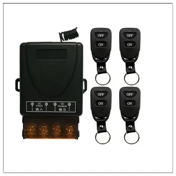 

Wireless Remote Control Light Switch DC12V 24V 36V 48V 1CH 30A Relay Output Radio Receiver Module+Belt Buckle Transmitter