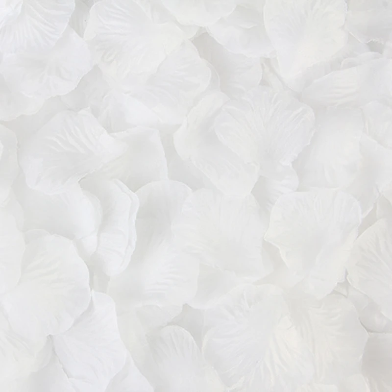 1000 Pcs Colorful Artificial Rose Petals Wedding Petalas Silk Flower Accessories artificial rose petals