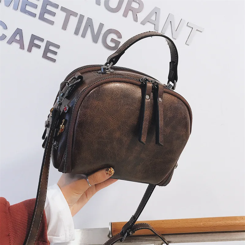 

Bag Women's 2019 Spring And Summer New Style Retro Fashion Square Sling Bag Korean-style Handbag Casual Versatile Crossbody Bag