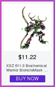 KSZ 613-4 Биохимический воин Bionicle Qurke Beast строительный блок кирпичи Игрушка совместима с 71315 Bionicle