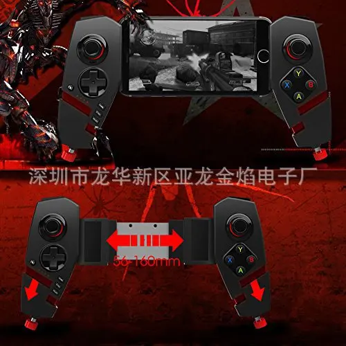 PG-9055 Беспроводная Bluetooth ручка Android/IOS Bluetooth геймпад мобильный телефон игровая ручка красный паук