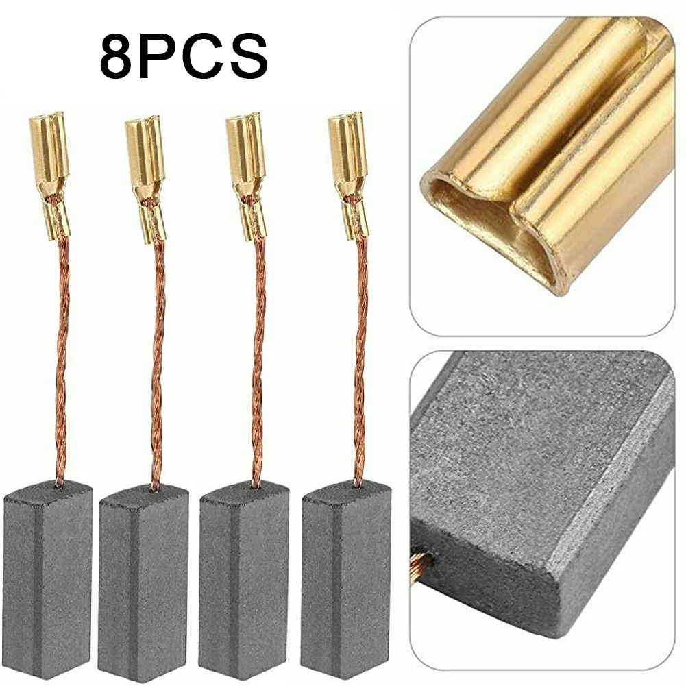 8Pcs Power Tool Carbon Brush For Bosch Angle Grinder Electric Hammer Drill Graphite Brushes 15x8x5mm 8Pcs Power Tool Carbon Brush For Bosch Angle Grinder Electric Hammer Drill Graphite Brushes 15x8x5mm