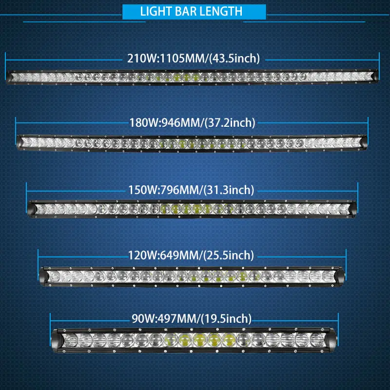 DERI 5D 210 Вт 180 Вт 150 Вт 120 Вт 90 Вт 2" 26" 3" 38" 4" супер тонкий Однорядный изогнутый СВЕТОДИОДНЫЙ светильник-бар для внедорожного вождения Рабочая лампа barra Led
