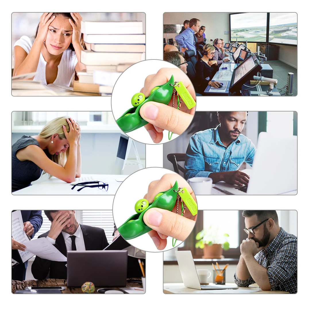 Fidget Squishy Toys Decompression Antistress Fidget Toys Squeeze Peas Beans Keychain Relief for Kids Rubber Stress Reliever Toys 4 Fidget Squishy Toys Decompression Antistress Fidget Toys Squeeze Peas Beans Keychain Relief for Kids Rubber Stress Reliever Toys 4