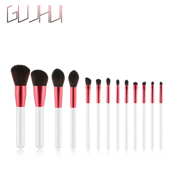

13Pcs Makeup Brush Set High Quality White Nylon Makeup Brush Tools Kit Powder Eye Face Professional Makeup Brushes Maquillaje